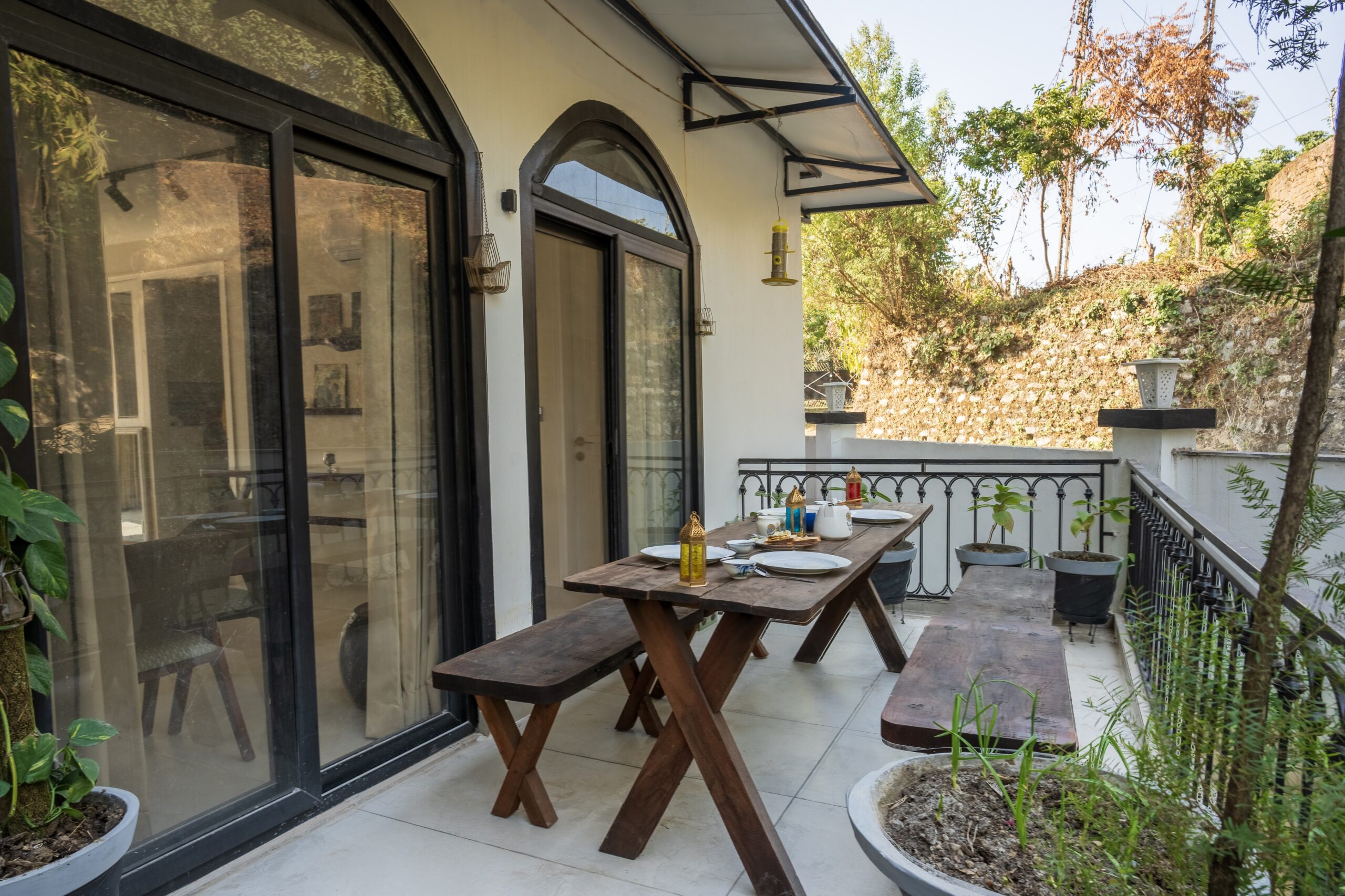 Alfresco dining at Chakk 109